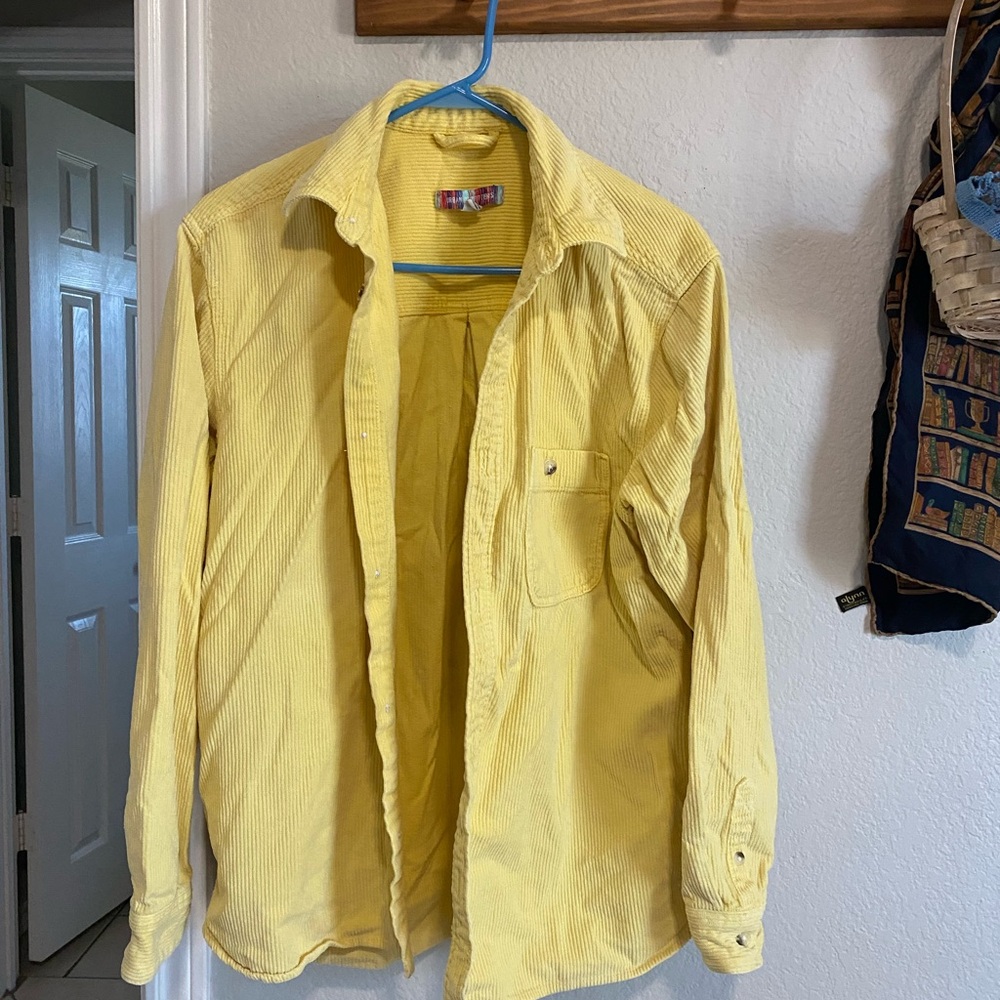 Urban Outfitters Yellow corduroy Jacket